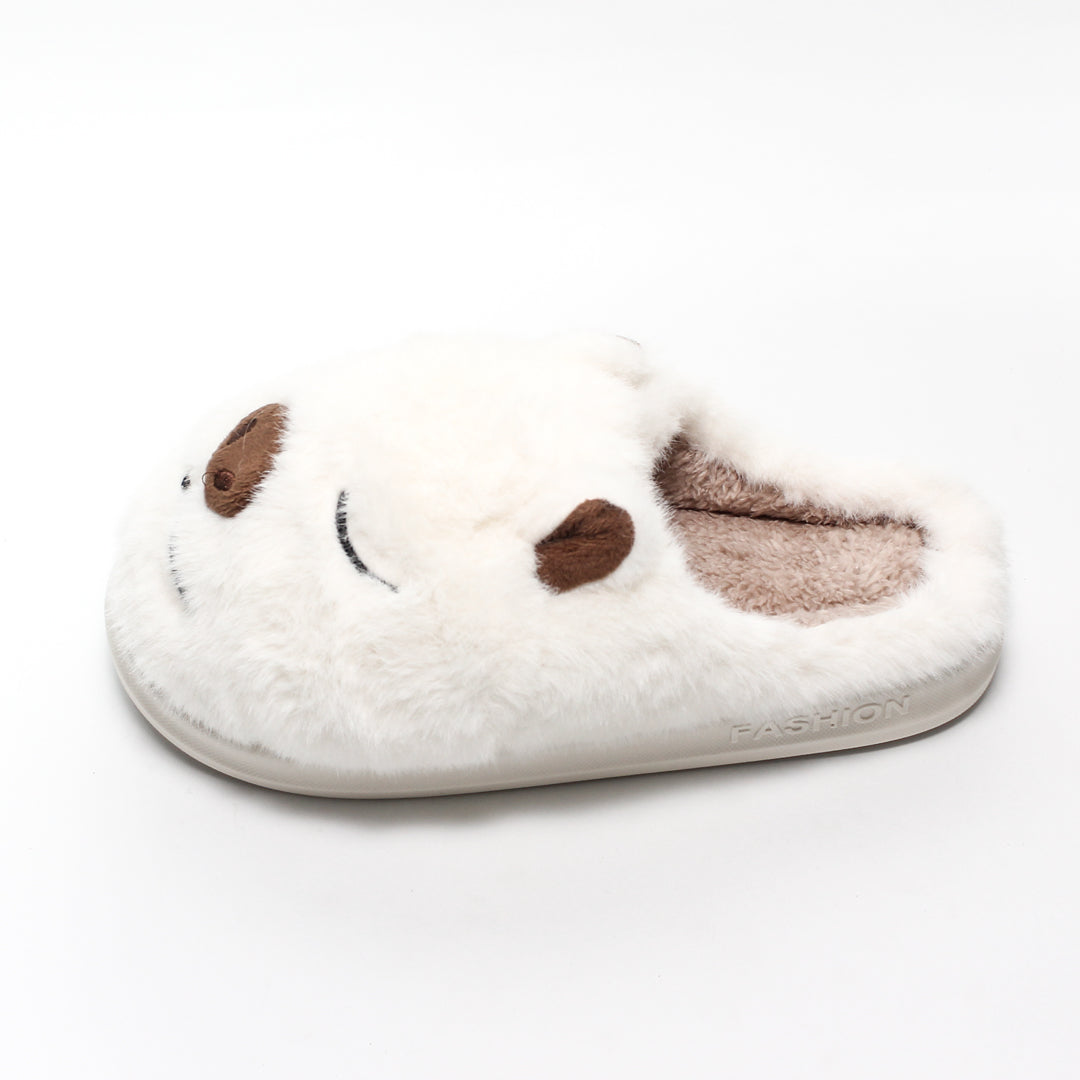 GHS360019 Glitter women Fur Slippers