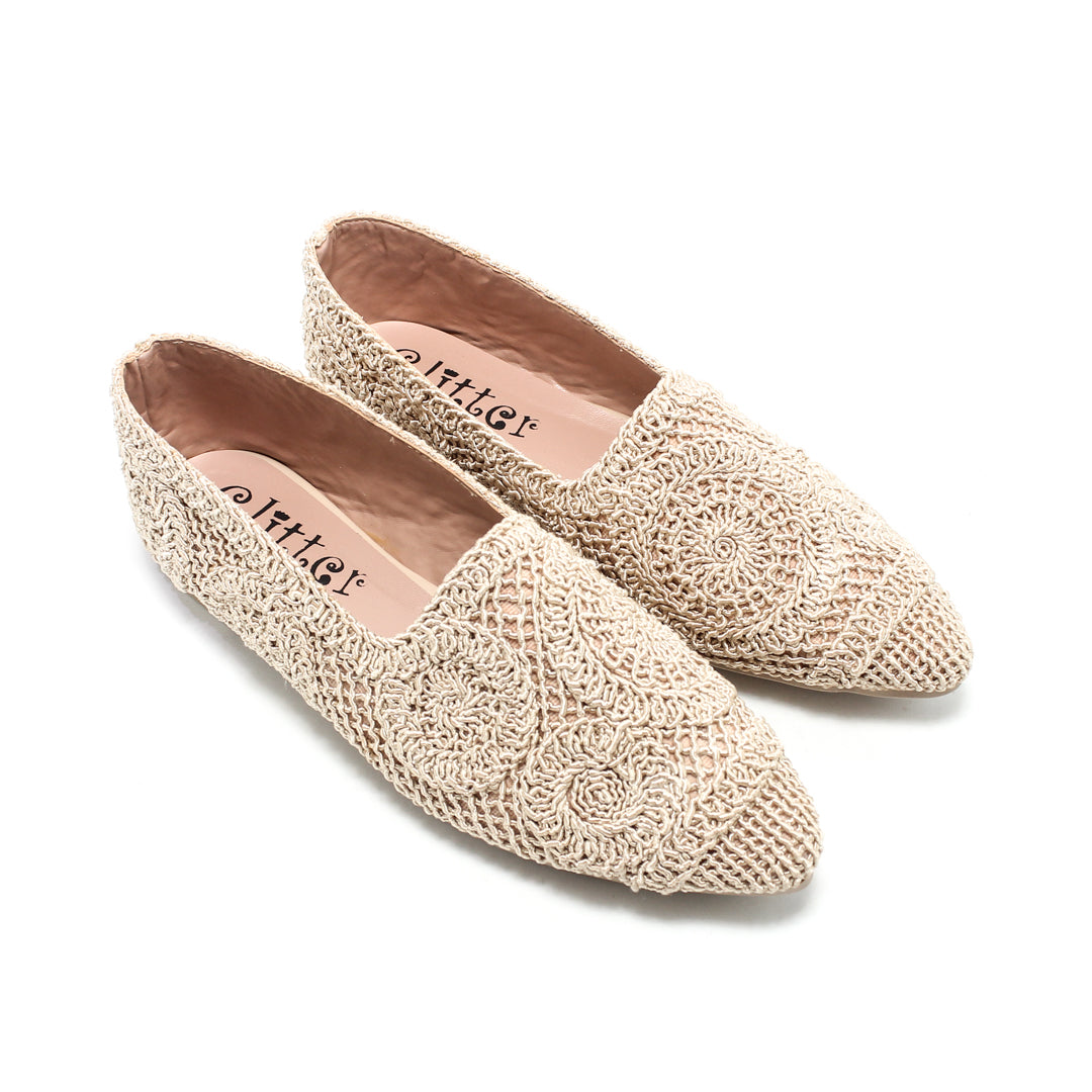 GSH372078 Glitter Women Ballerina