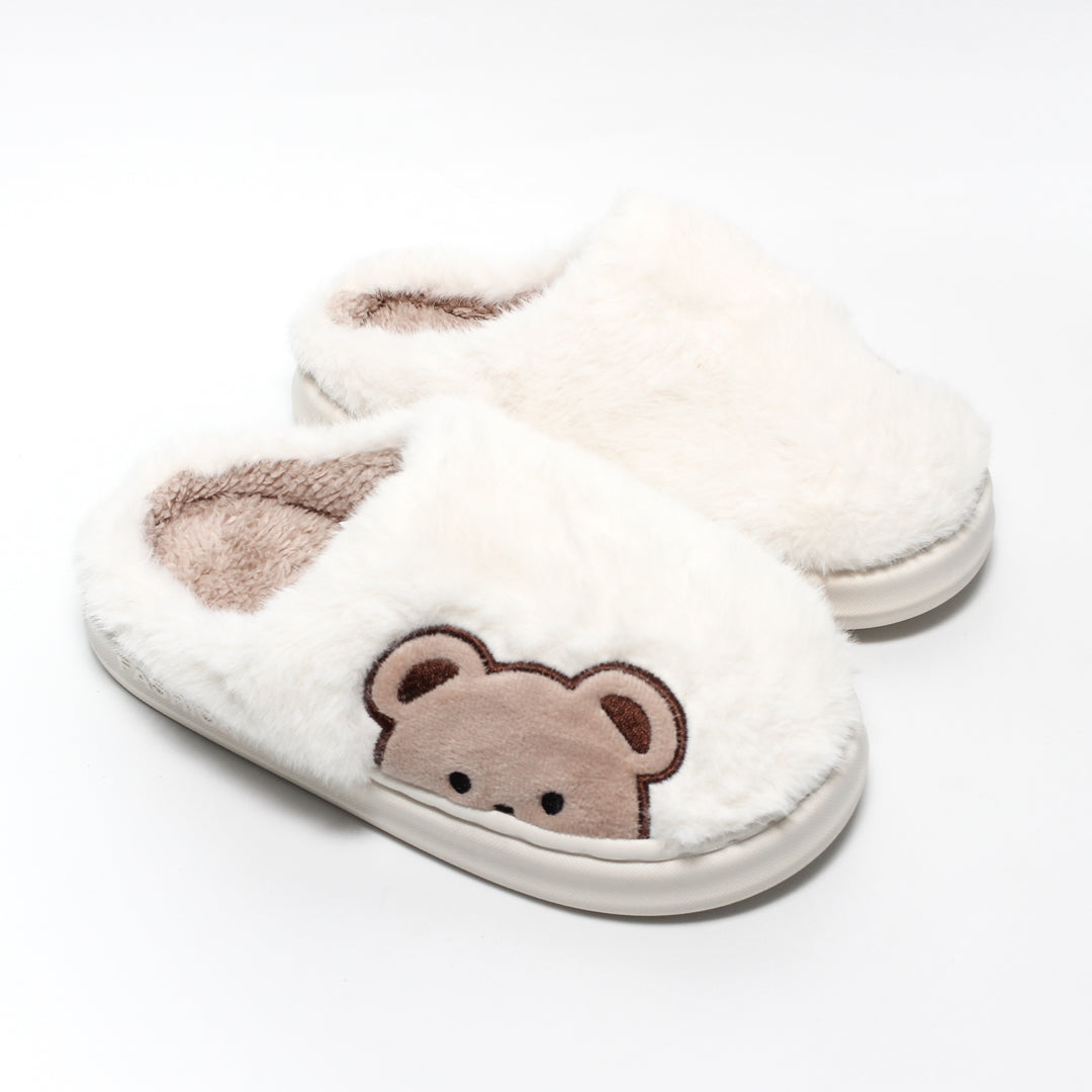 GHS360020 Glitter women Fur Slippers