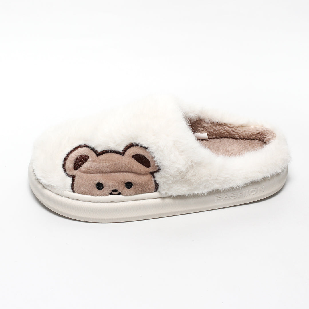 GHS360020 Glitter women Fur Slippers