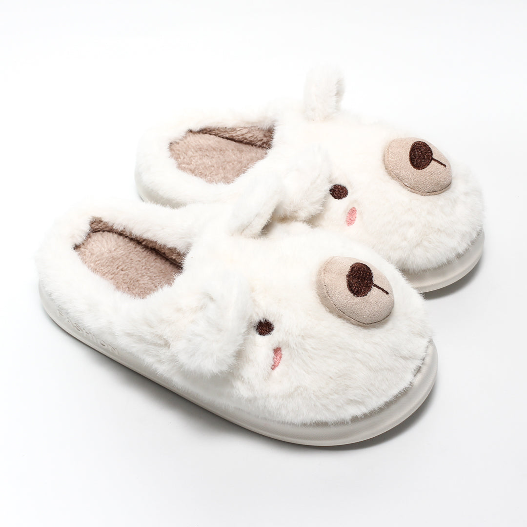 GHS360021 Glitter women Fur Slippers