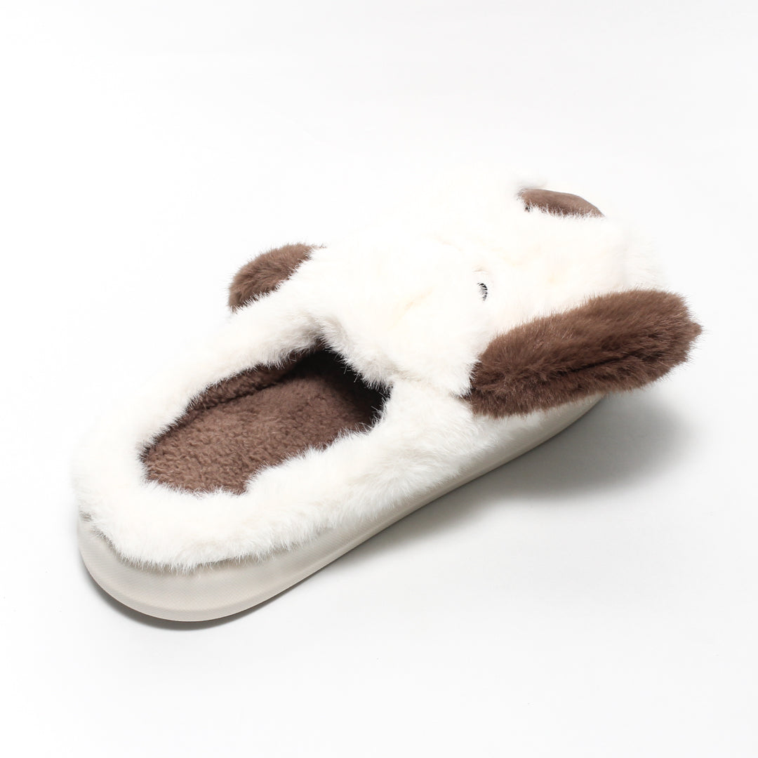 GHS360022 Glitter women Fur Slippers