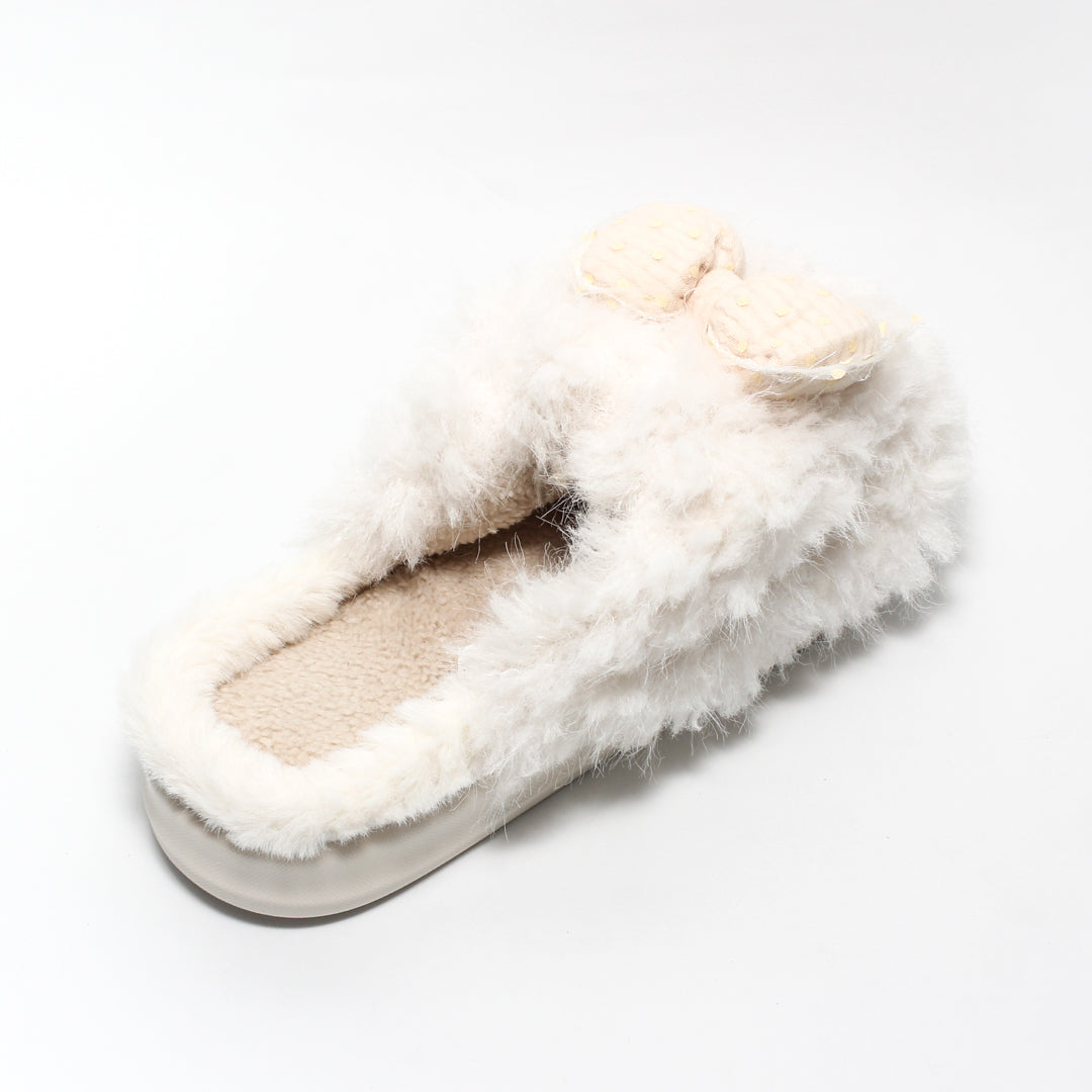 GHS360023 Glitter women Fur Slippers