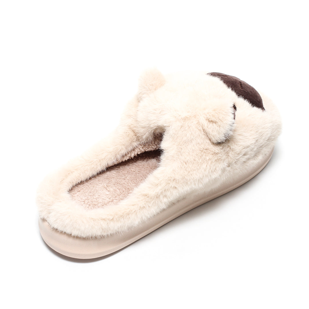 GHS360024 Glitter women Fur Slippers