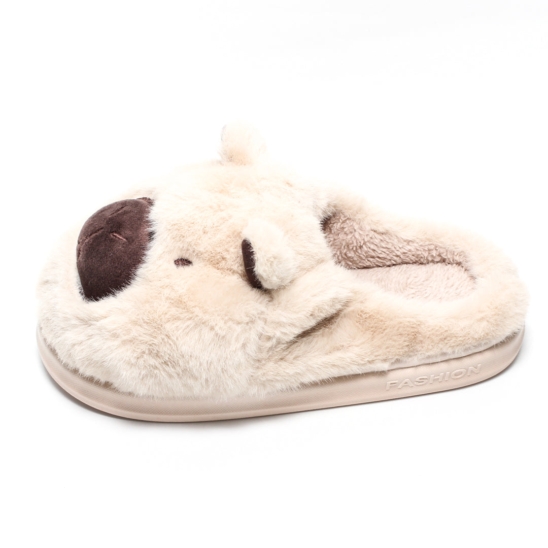 GHS360024 Glitter women Fur Slippers