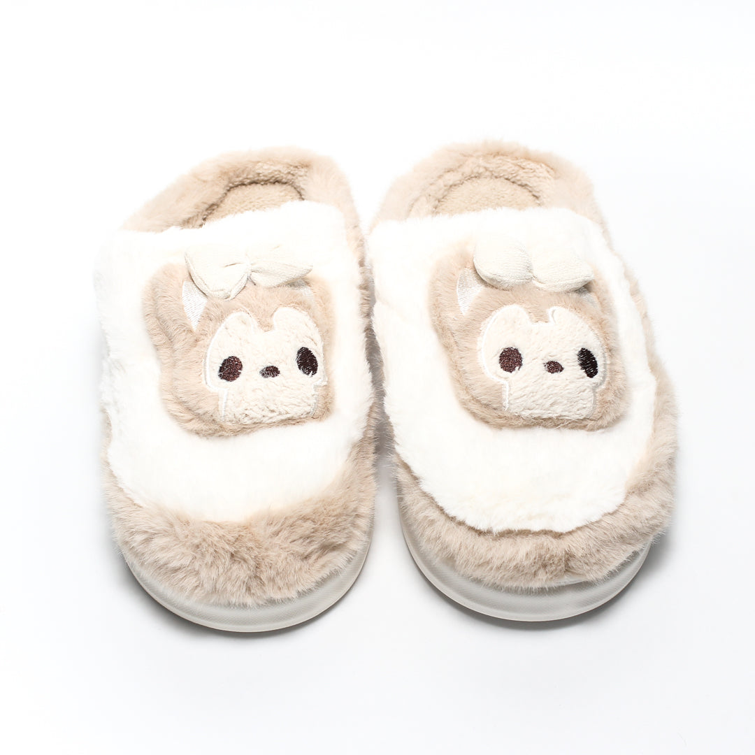 GHS360026 Glitter women Fur Slippers
