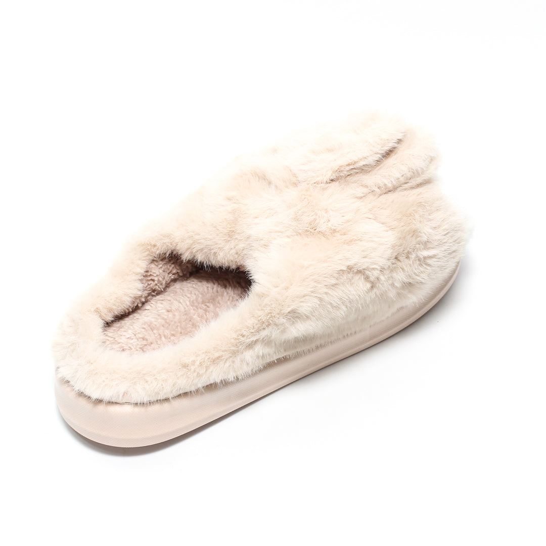 GHS360027 Glitter women Fur Slippers