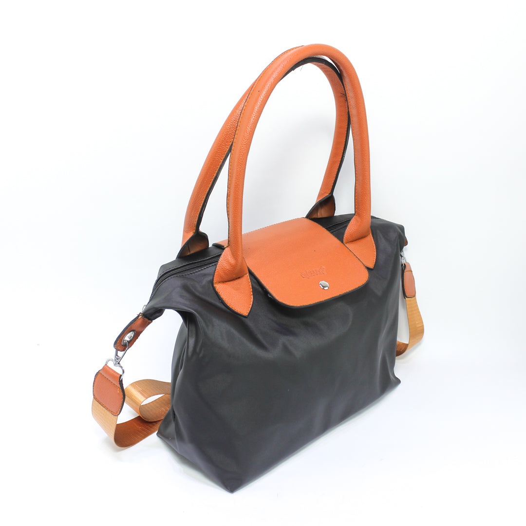 GBA005168 Glitter Women Hand Bag with Cross Hand