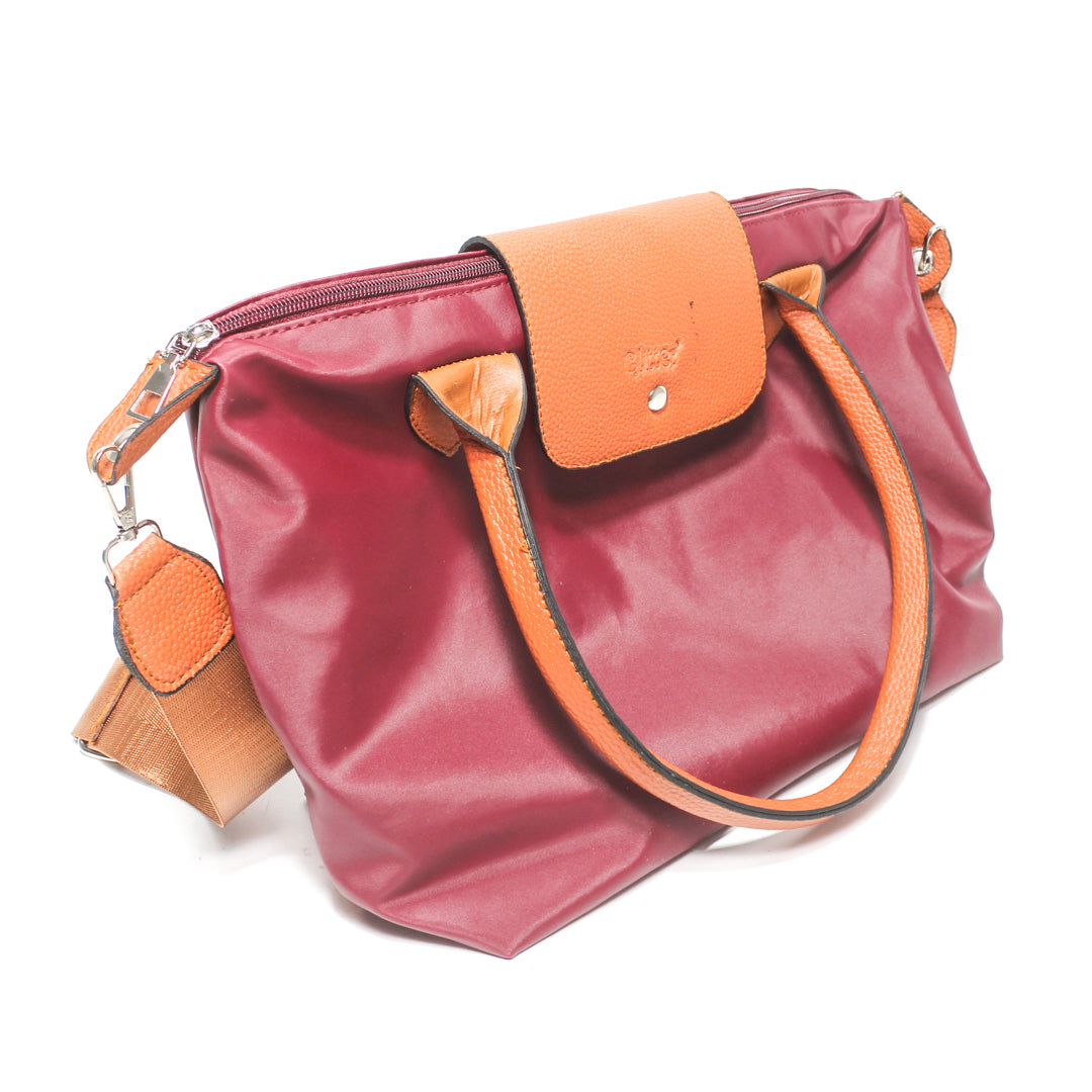 GBA005168 Glitter Women Hand Bag with Cross Hand