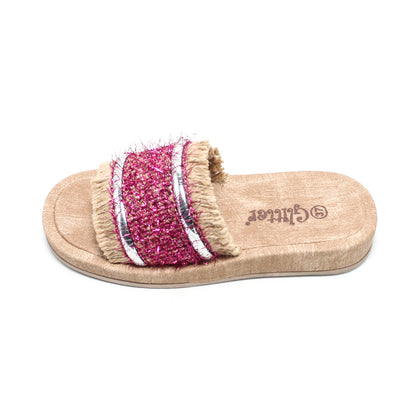GSL370822 Glitter Women Slippers