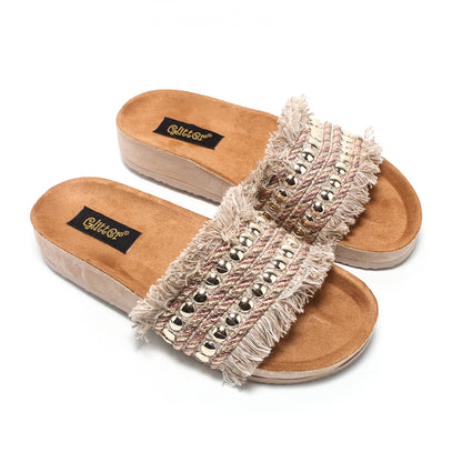 GSL370828 Glitter Women Slippers