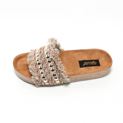 GSL370828 Glitter Women Slippers