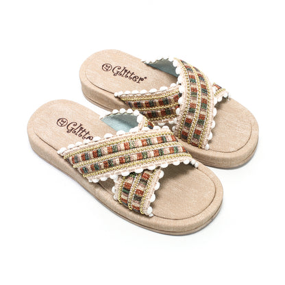 GSL370830 Glitter Women Slippers