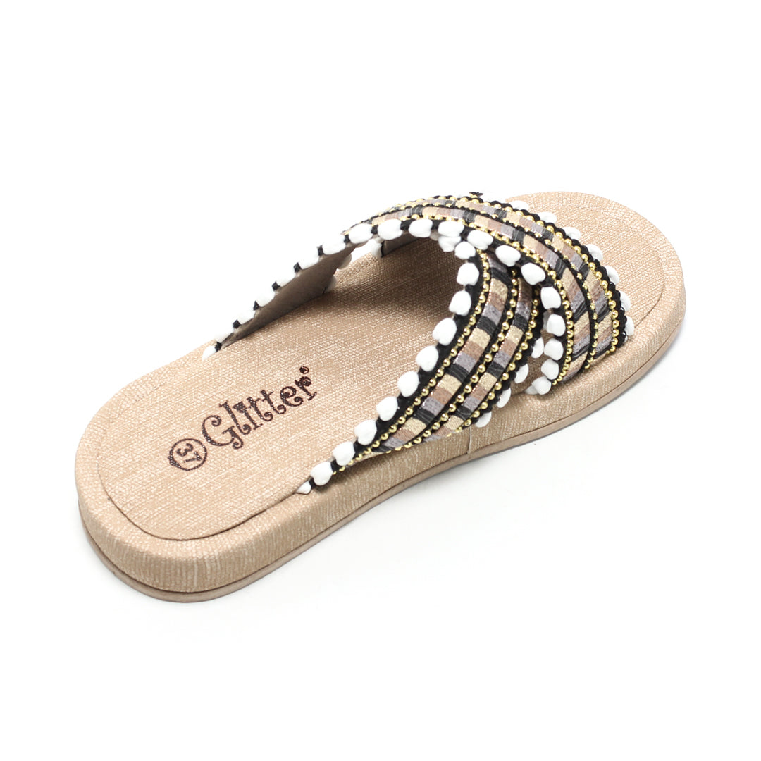 GSL370830 Glitter Women Slippers