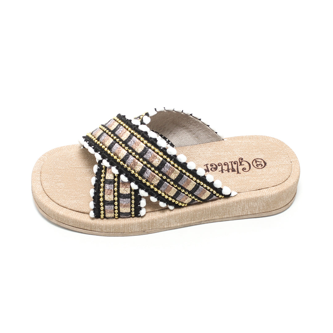 GSL370830 Glitter Women Slippers