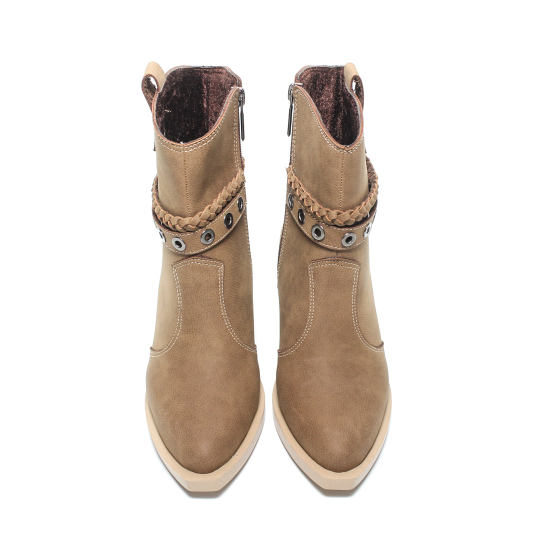 GBO370898 Glitter Women Half-Boots