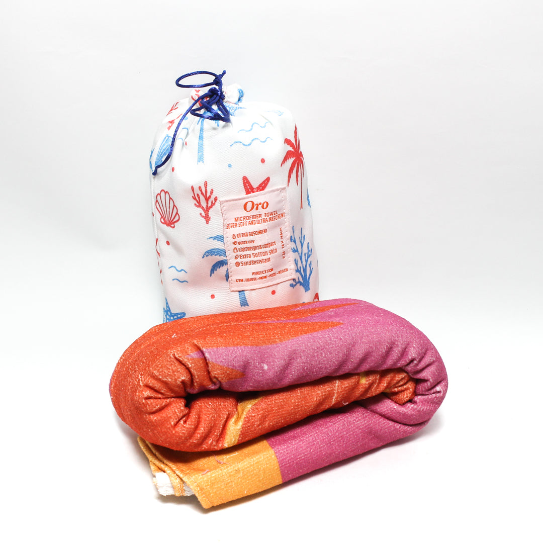 GTT000008 Glitter Colorful Towel