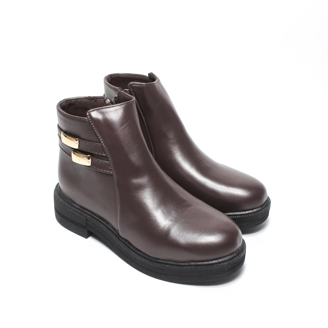 GBO370908 Glitter Women Winter Half Boots