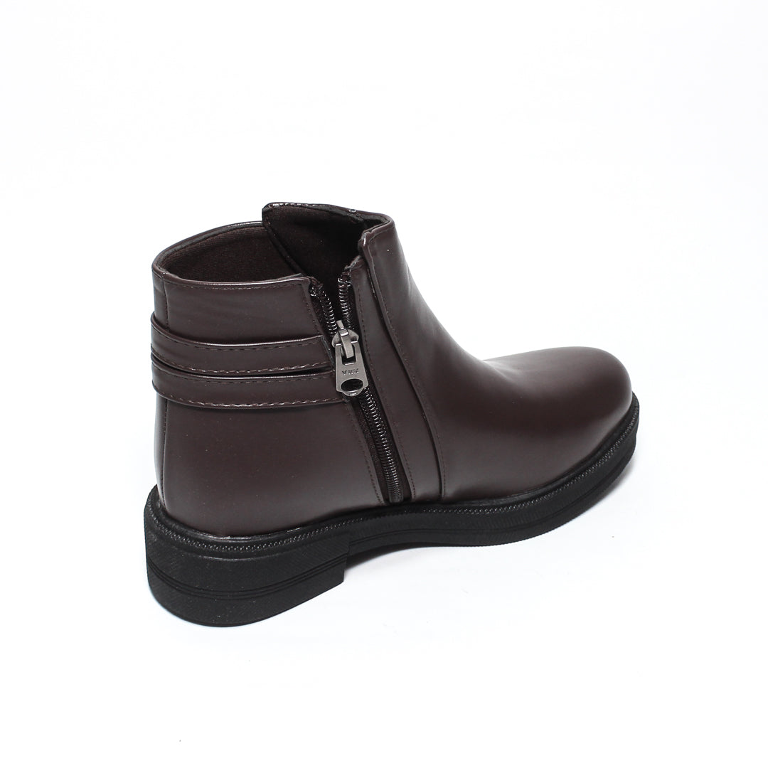 GBO370908 Glitter Women Winter Half Boots