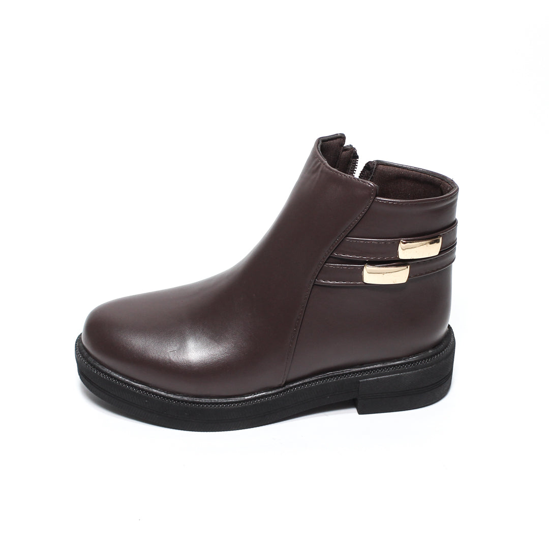 GBO370908 Glitter Women Winter Half Boots