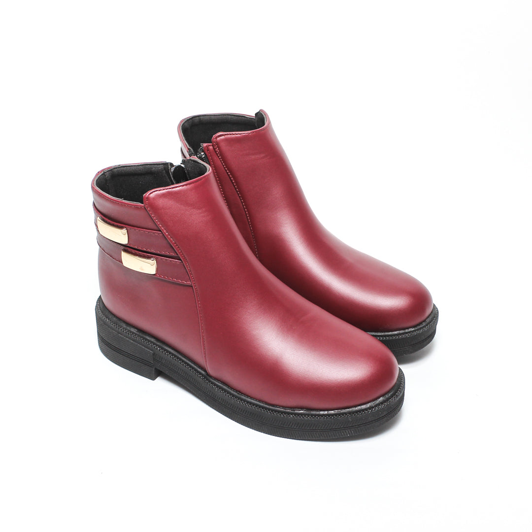 GBO370908 Glitter Women Winter Half Boots