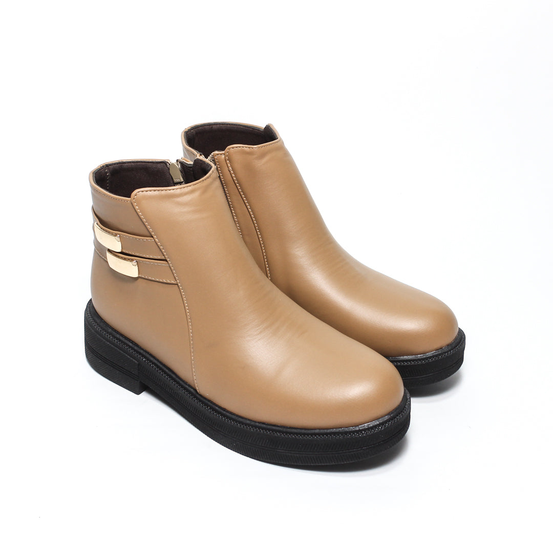 GBO370908 Glitter Women Winter Half Boots