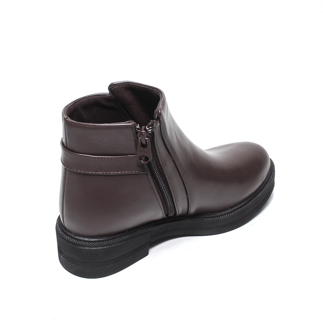 GBO370909 Glitter Women Winter Half Boots