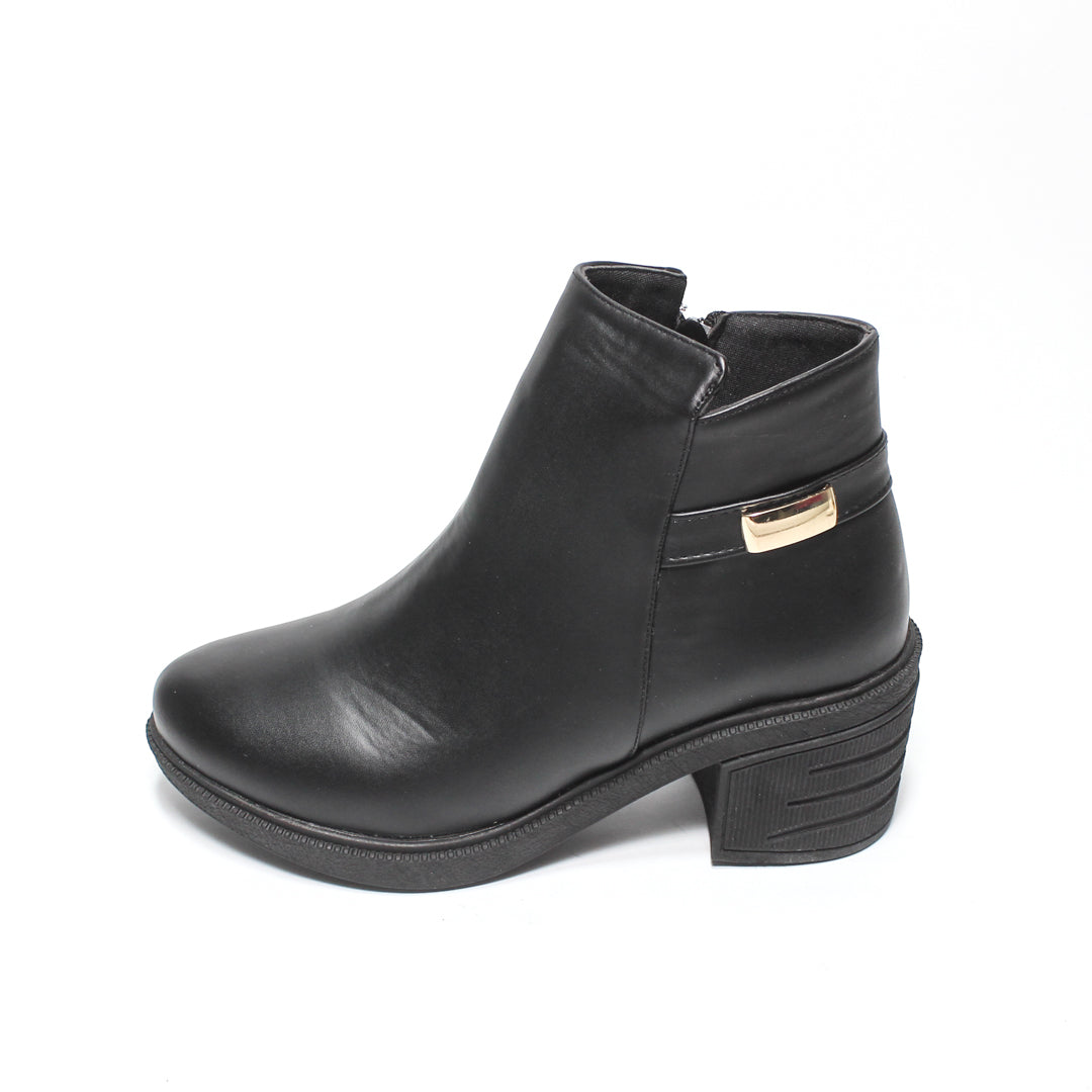 GBO370910 Glitter Women Winter Half Boots