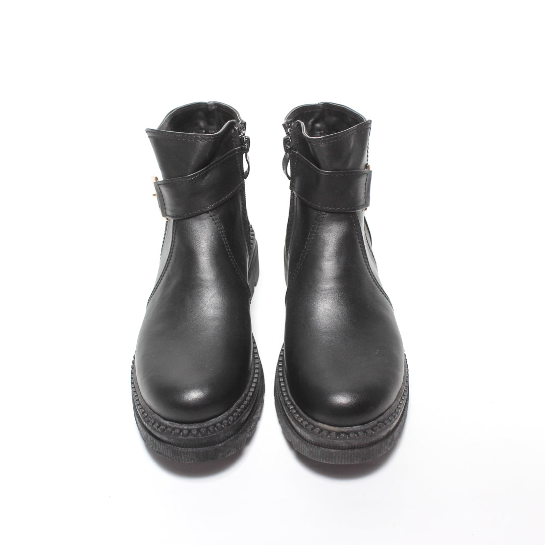 GBO370911 Glitter Women Winter Half Boots