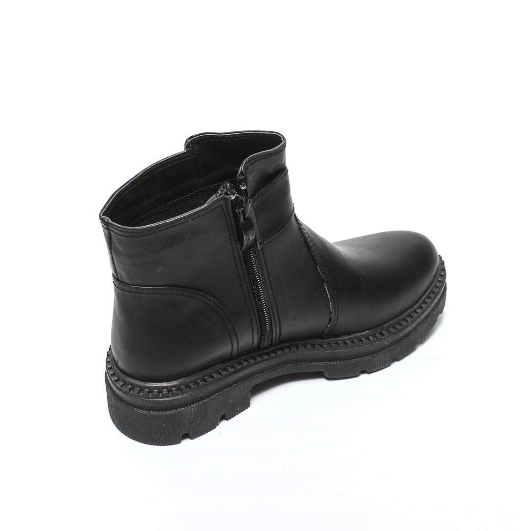 GBO370911 Glitter Women Winter Half Boots
