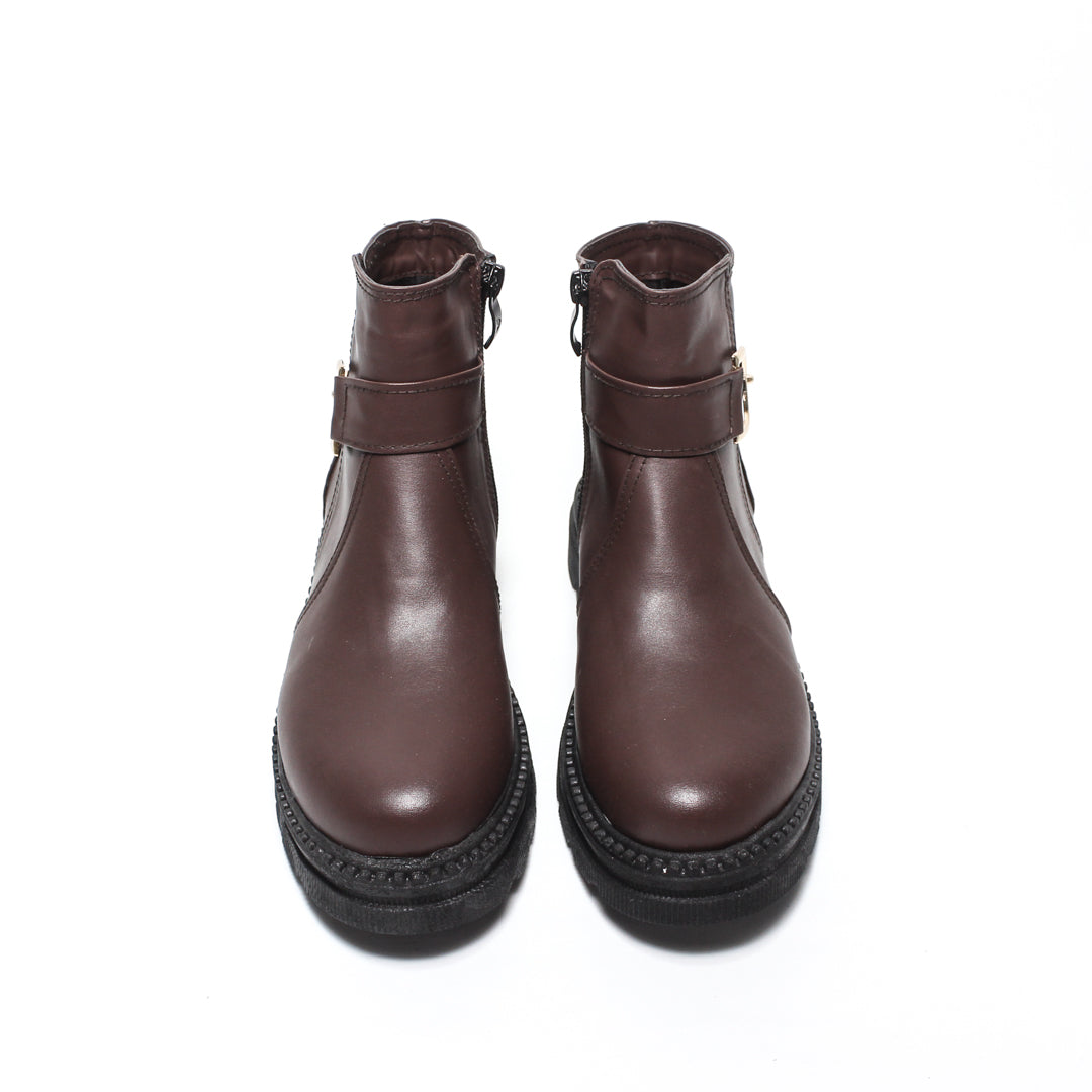 GBO370911 Glitter Women Winter Half Boots