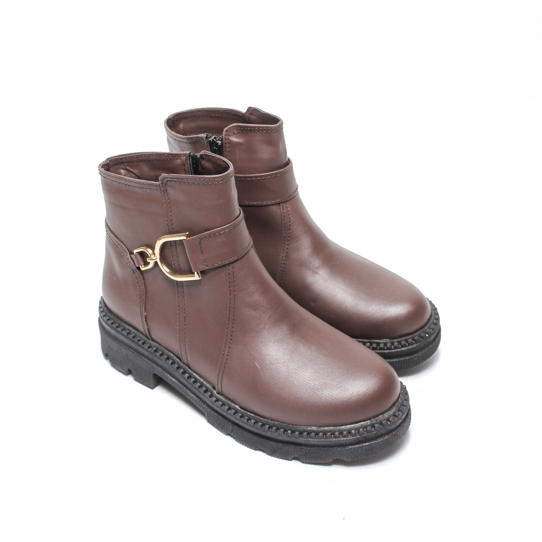GBO370911 Glitter Women Winter Half Boots