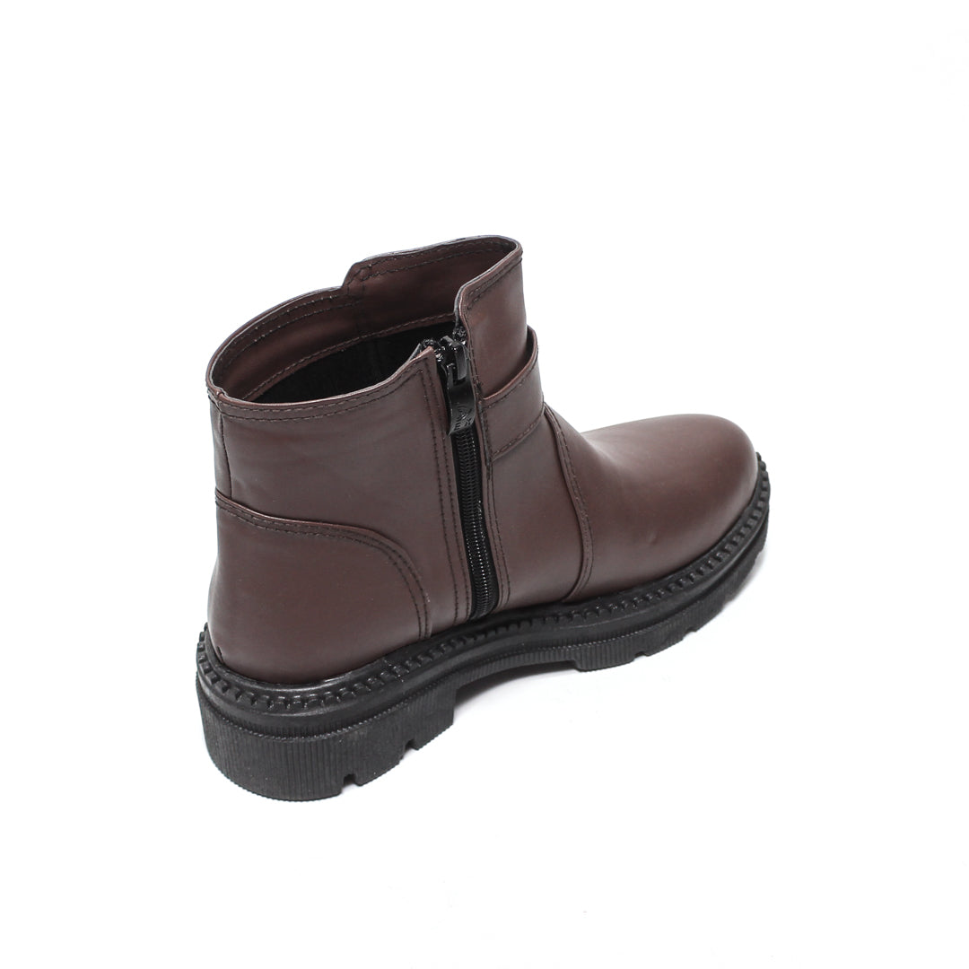 GBO370911 Glitter Women Winter Half Boots