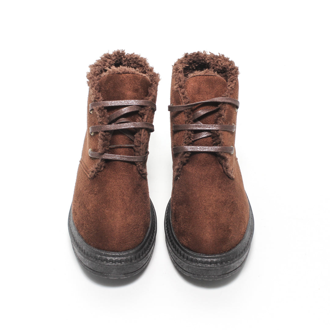 GBO370912 Glitter Women Winter Half Boots