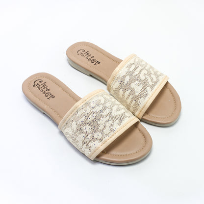 GSL370928 Glitter Women Slippers