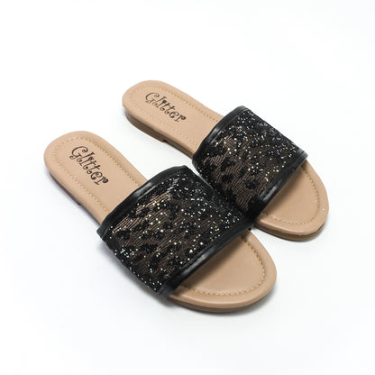 GSL370928 Glitter Women Slippers