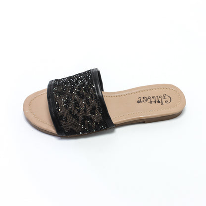GSL370928 Glitter Women Slippers