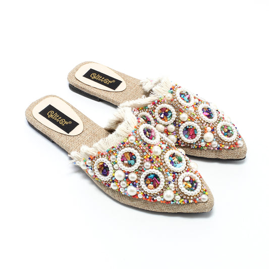 GSL370945 Glitter Women Slippers