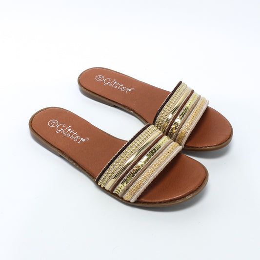 GSL370892 Glitter Women Slippers