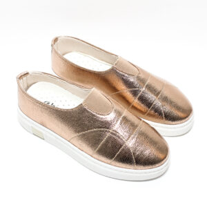 GSH371776 Glitter Women Sneakers – Silver & Bronze